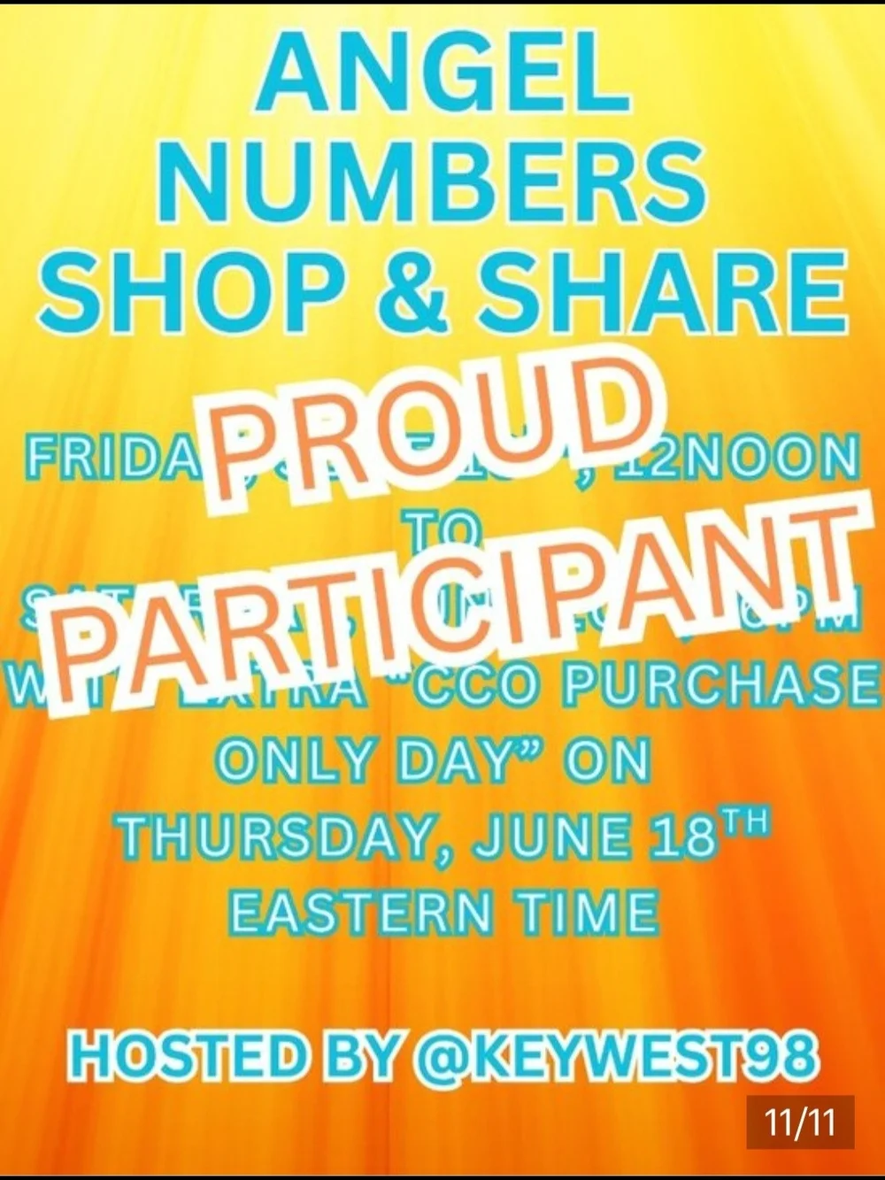 Angel Numers Shop & Share Proud Participant #40
